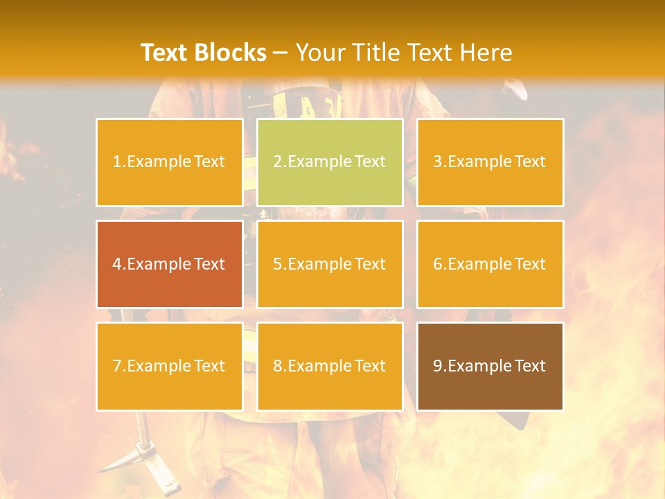 Blue Natural Clear PowerPoint Template