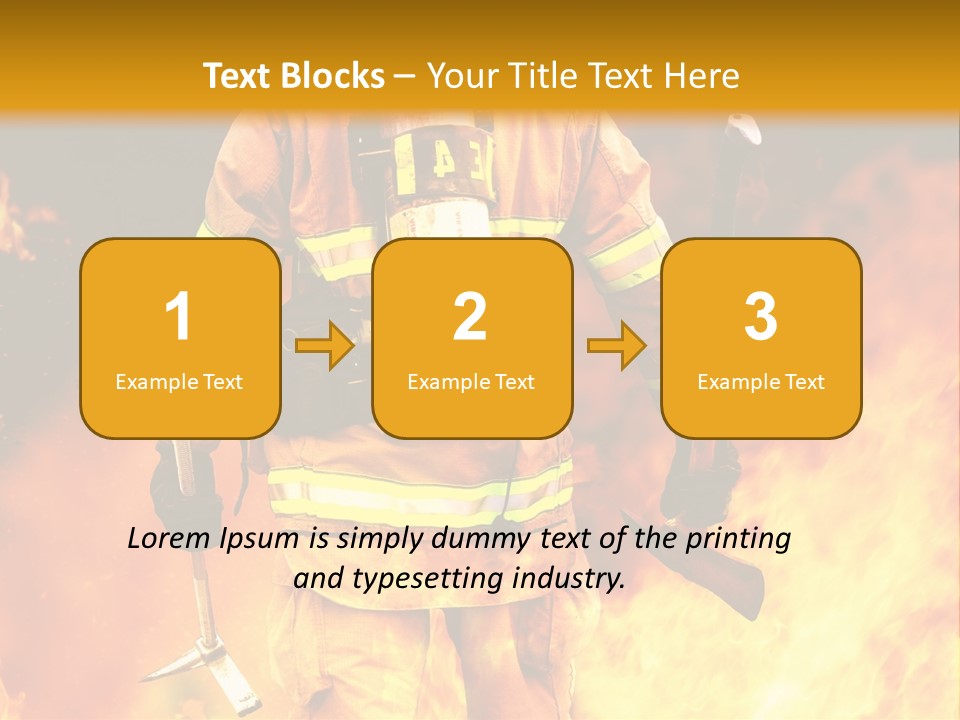 Blue Natural Clear PowerPoint Template