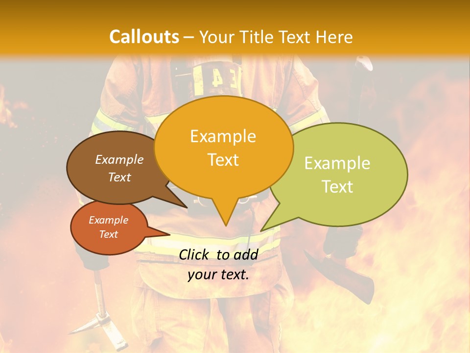Blue Natural Clear PowerPoint Template