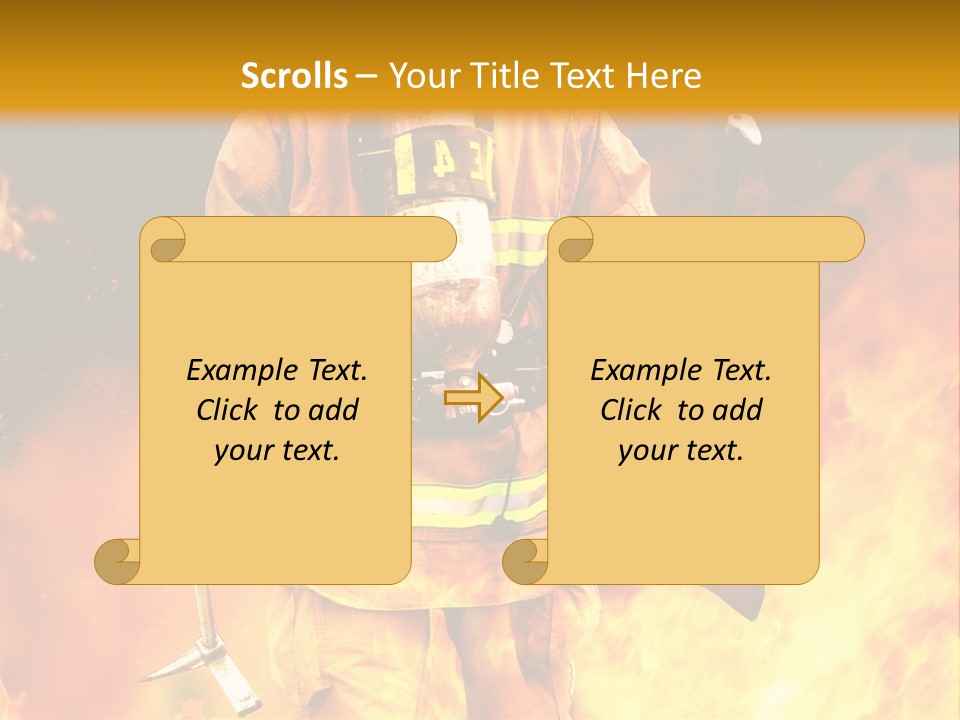 Blue Natural Clear PowerPoint Template