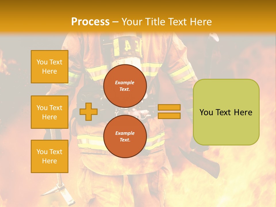 Blue Natural Clear PowerPoint Template