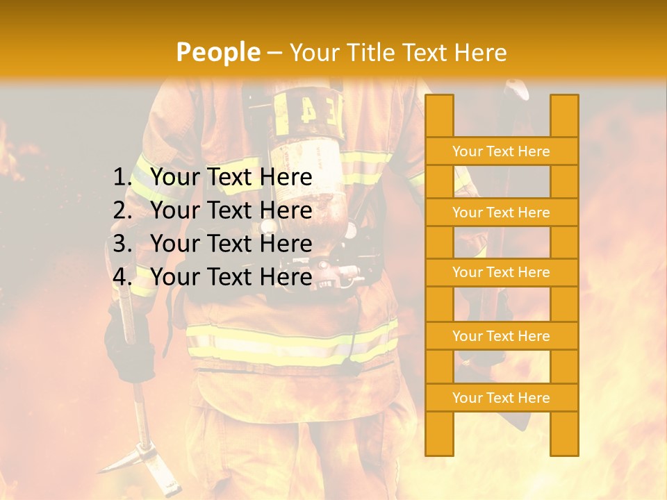 Blue Natural Clear PowerPoint Template