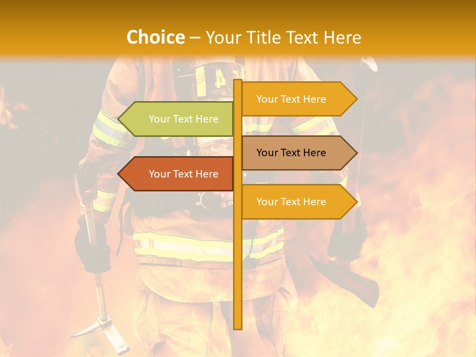 Blue Natural Clear PowerPoint Template