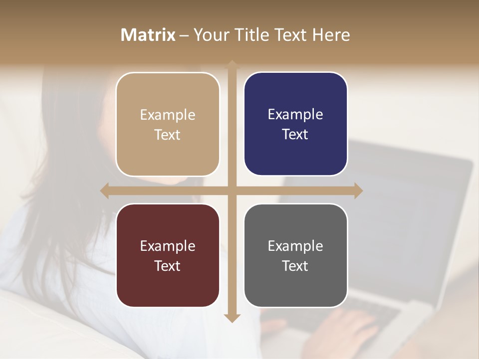 Summer Portholes Tropical PowerPoint Template
