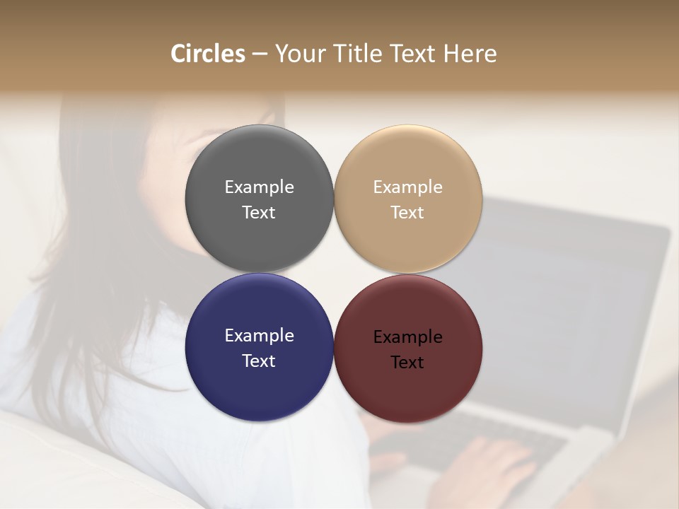 Summer Portholes Tropical PowerPoint Template