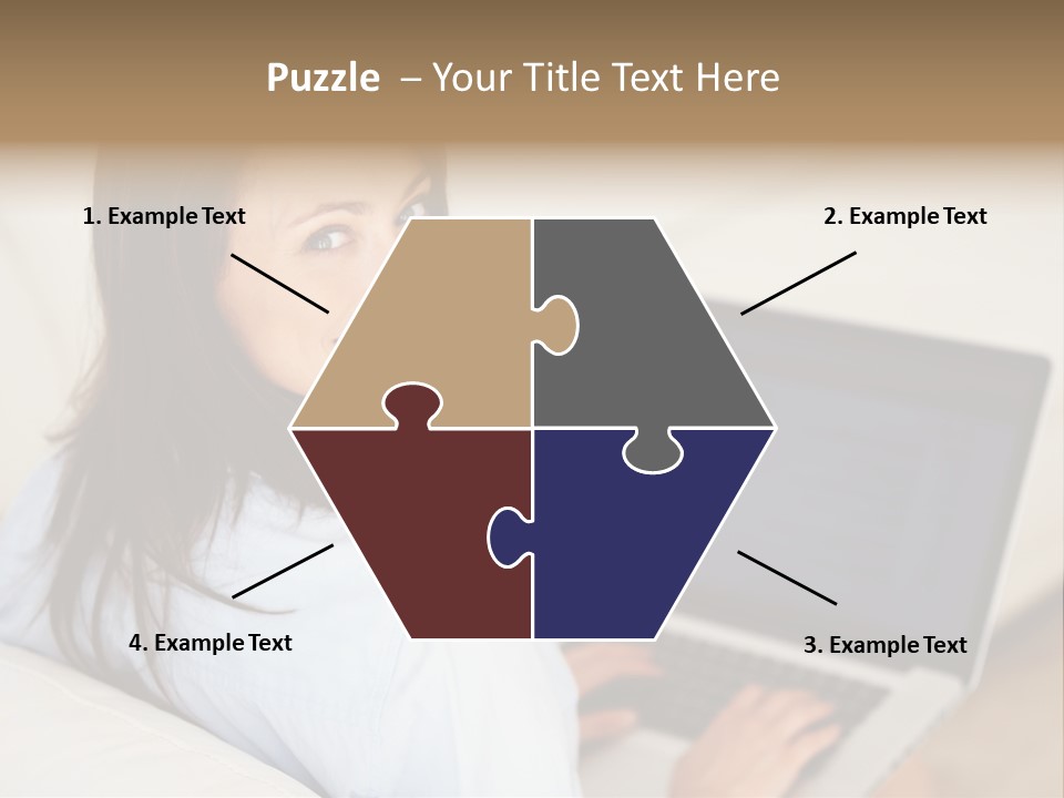 Summer Portholes Tropical PowerPoint Template