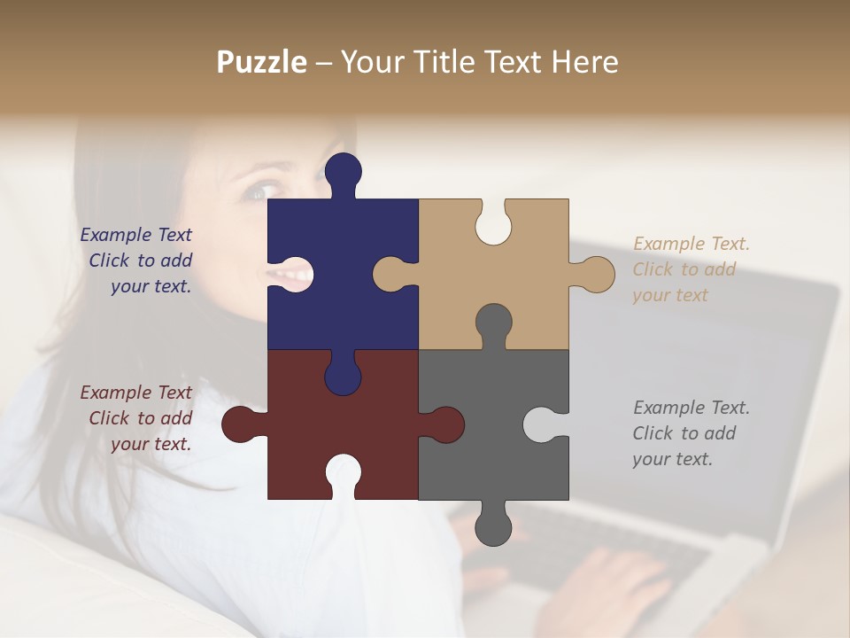 Summer Portholes Tropical PowerPoint Template