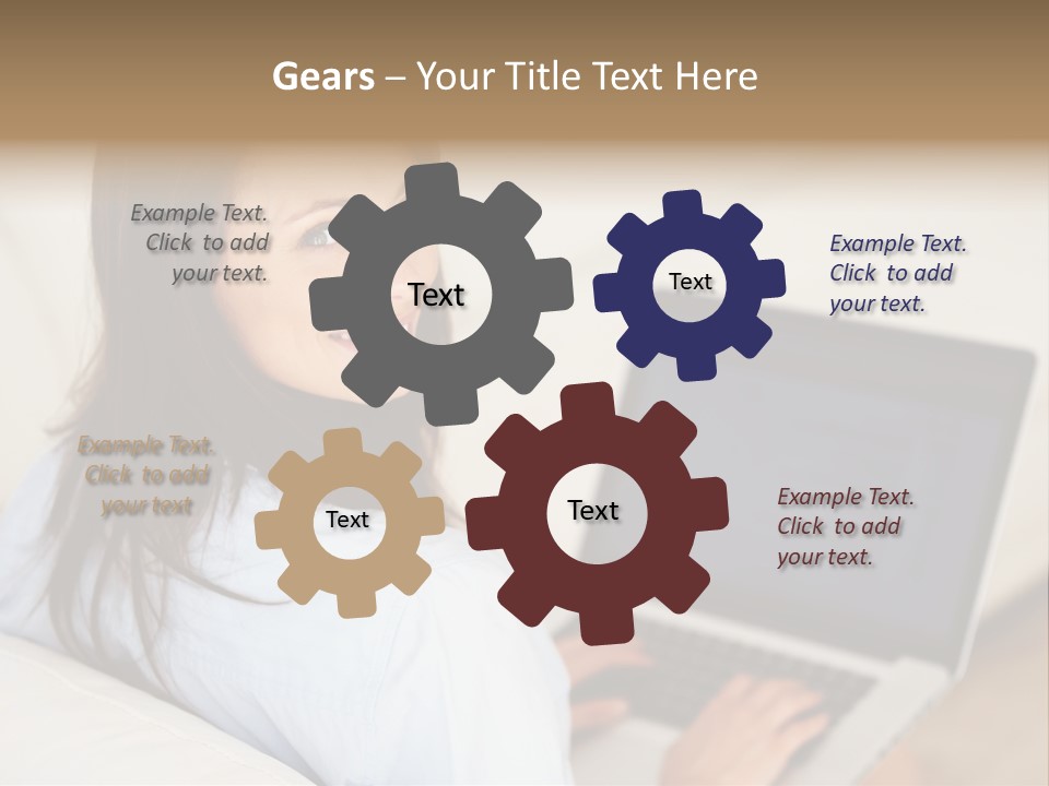 Summer Portholes Tropical PowerPoint Template