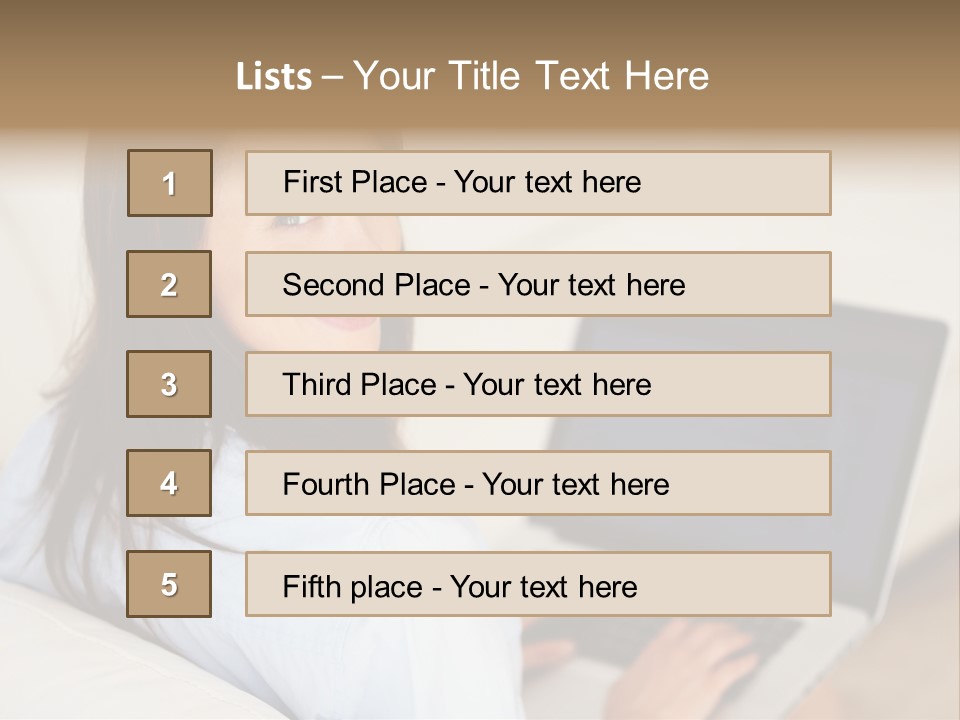 Summer Portholes Tropical PowerPoint Template