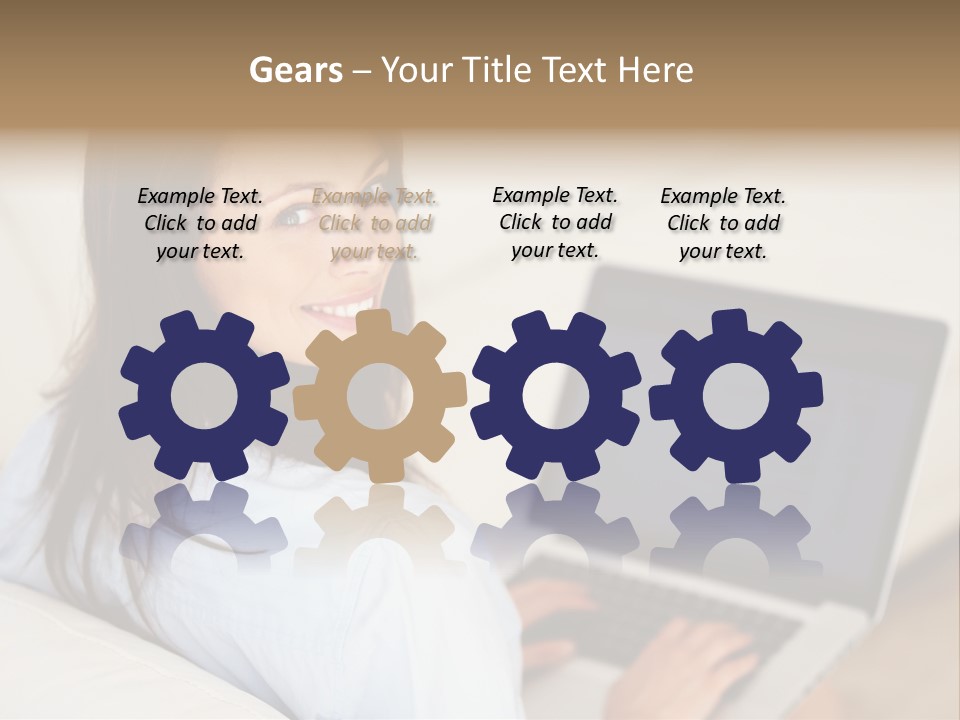 Summer Portholes Tropical PowerPoint Template