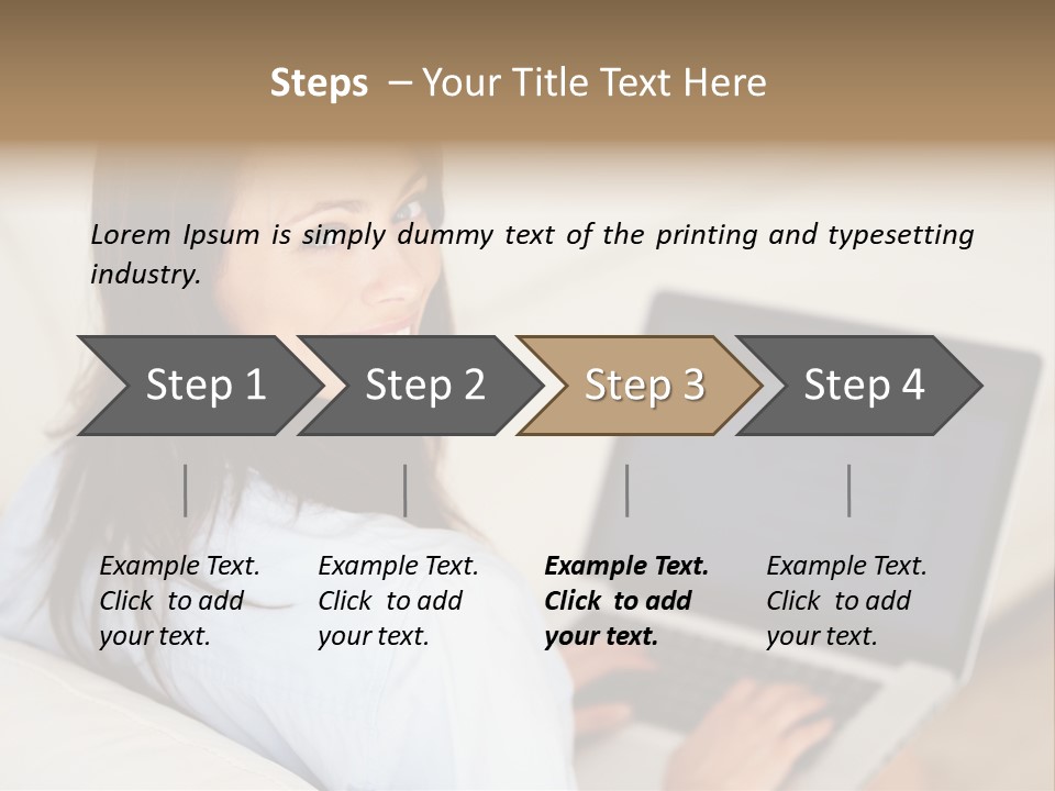Summer Portholes Tropical PowerPoint Template
