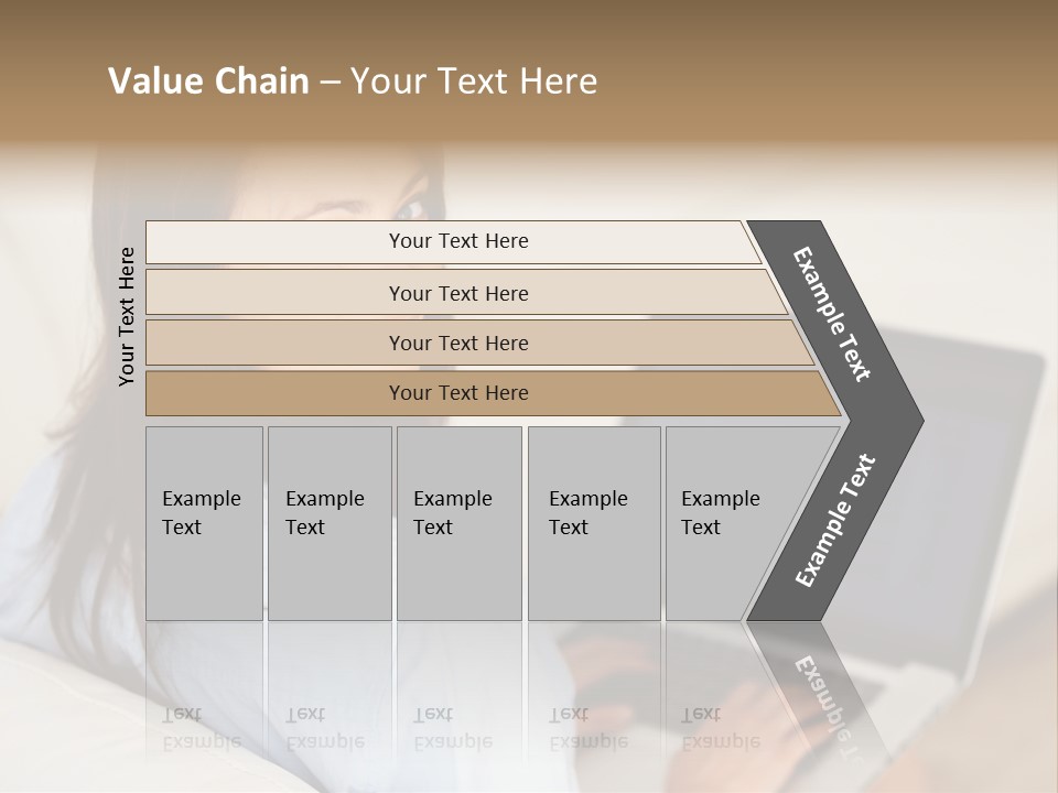Summer Portholes Tropical PowerPoint Template