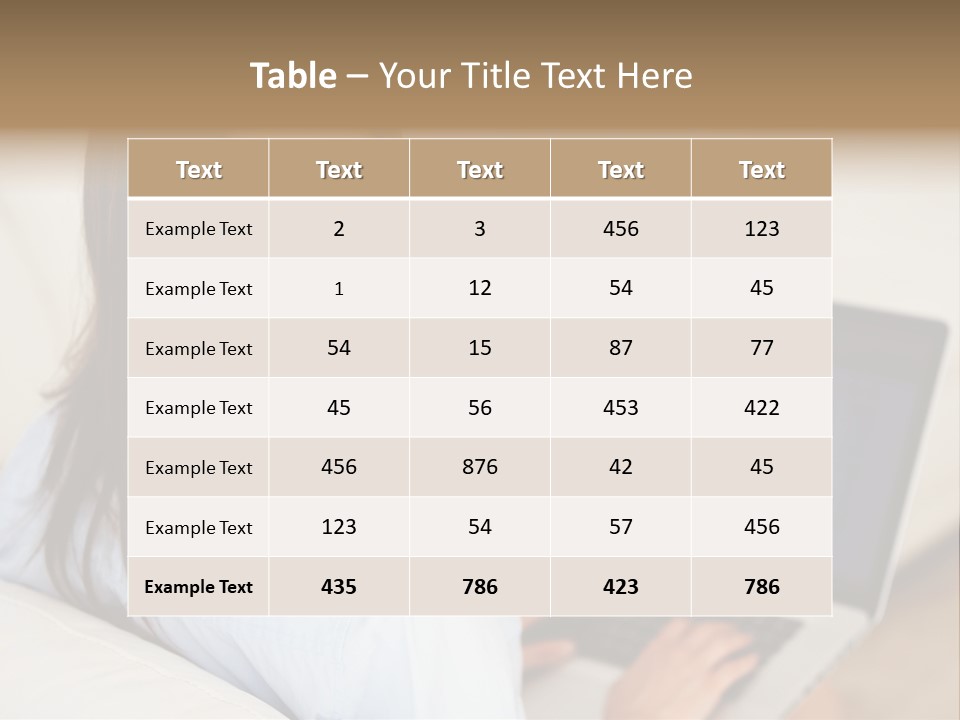 Summer Portholes Tropical PowerPoint Template