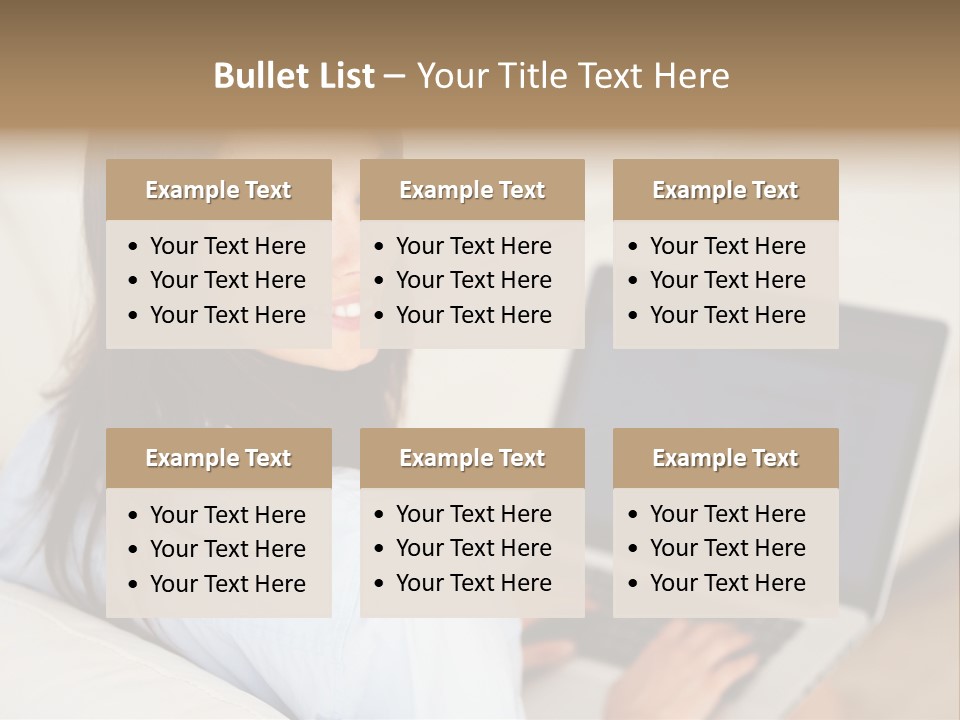 Summer Portholes Tropical PowerPoint Template