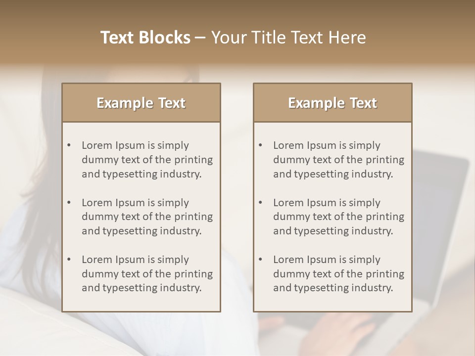 Summer Portholes Tropical PowerPoint Template