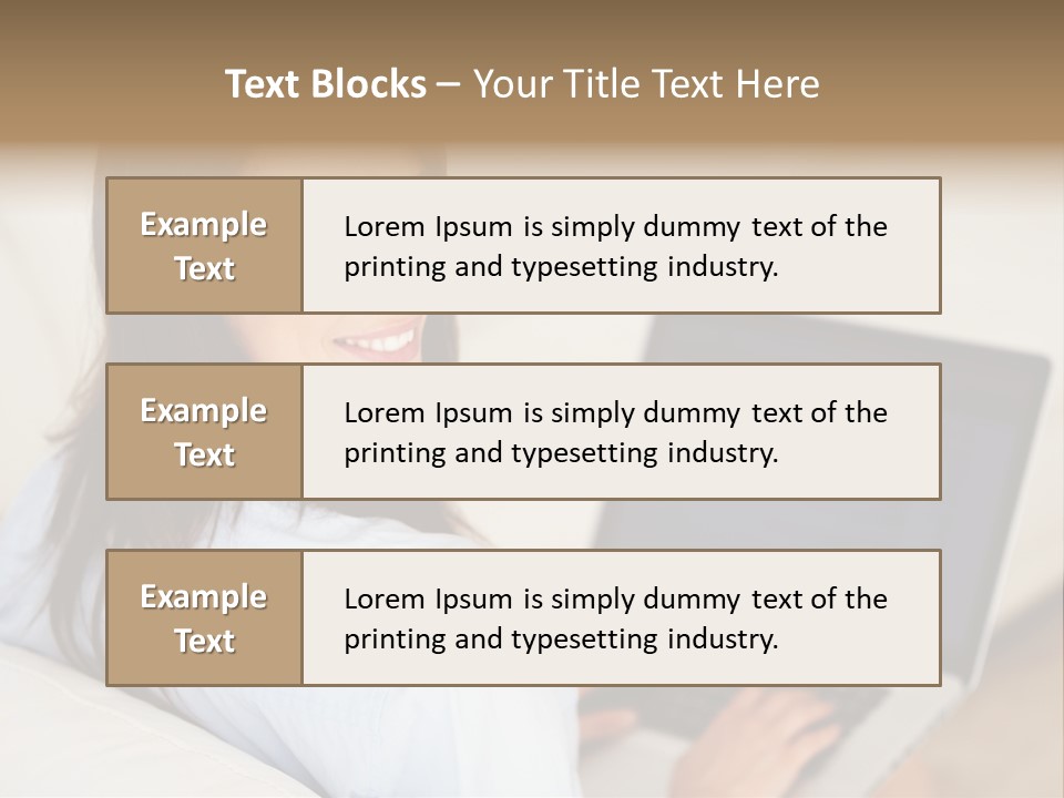 Summer Portholes Tropical PowerPoint Template