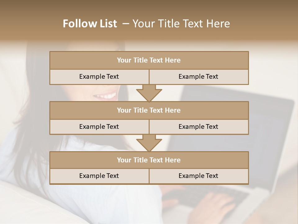 Summer Portholes Tropical PowerPoint Template
