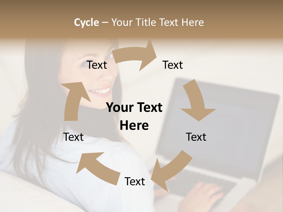 Summer Portholes Tropical PowerPoint Template