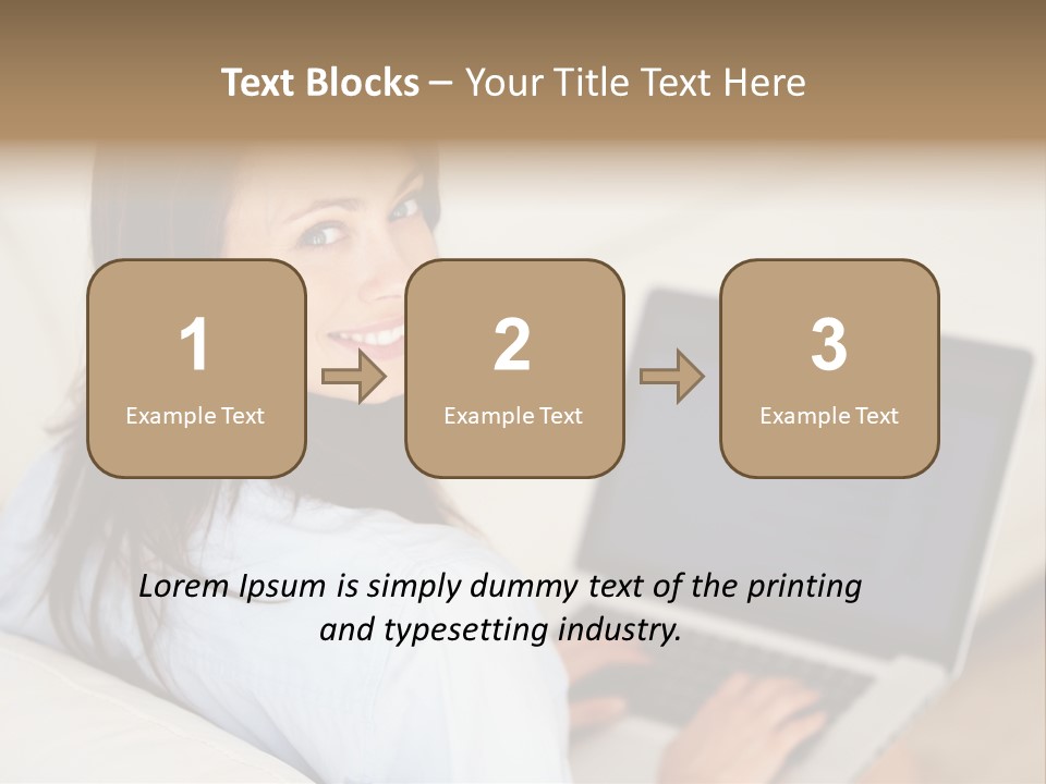 Summer Portholes Tropical PowerPoint Template