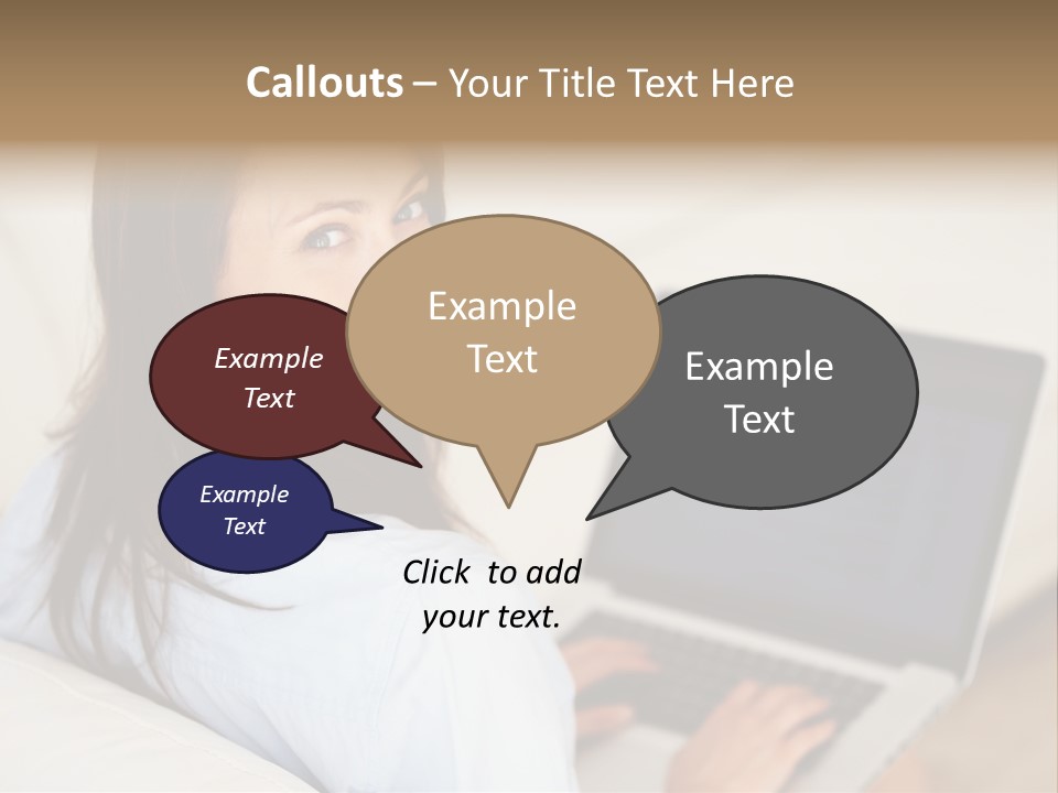 Summer Portholes Tropical PowerPoint Template