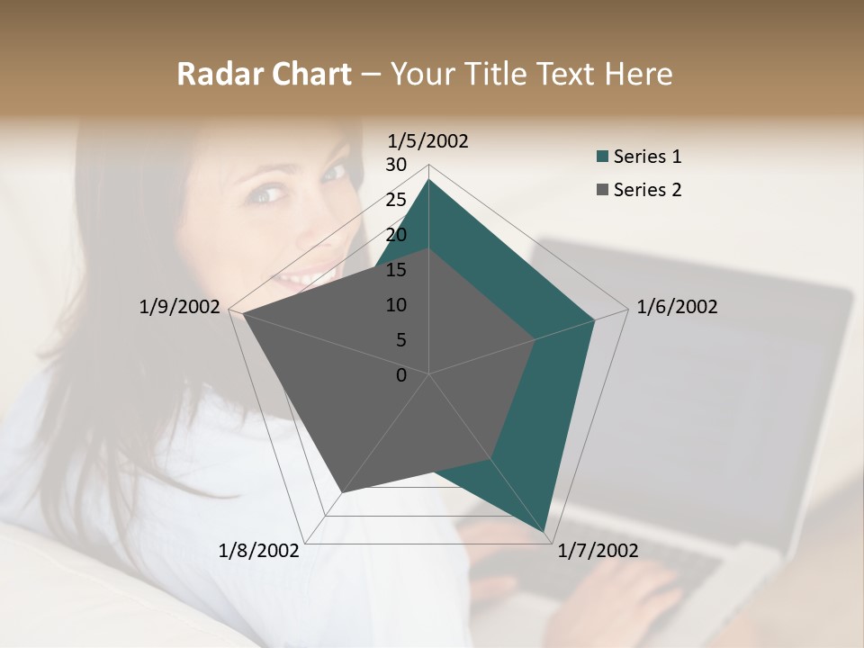 Summer Portholes Tropical PowerPoint Template