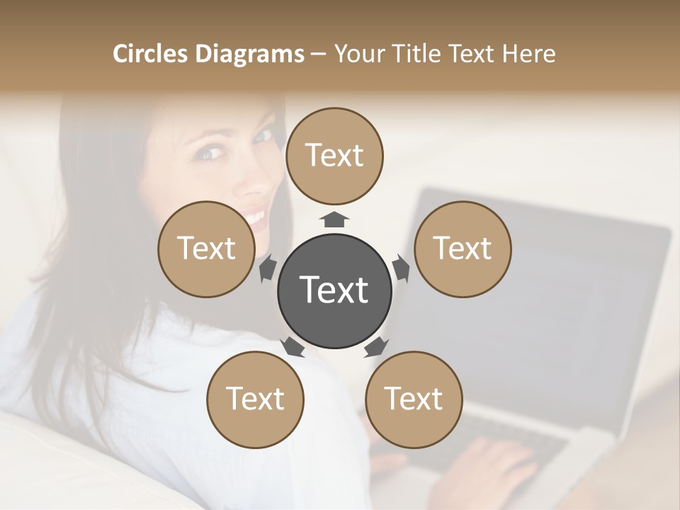 Summer Portholes Tropical PowerPoint Template