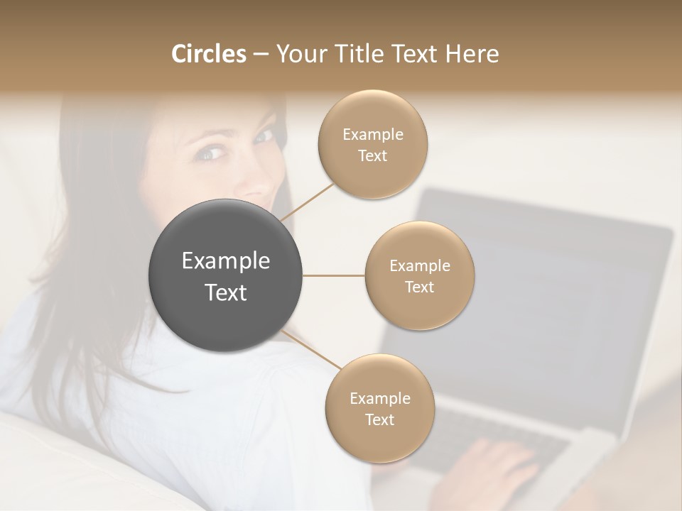 Summer Portholes Tropical PowerPoint Template