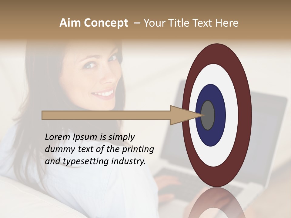 Summer Portholes Tropical PowerPoint Template