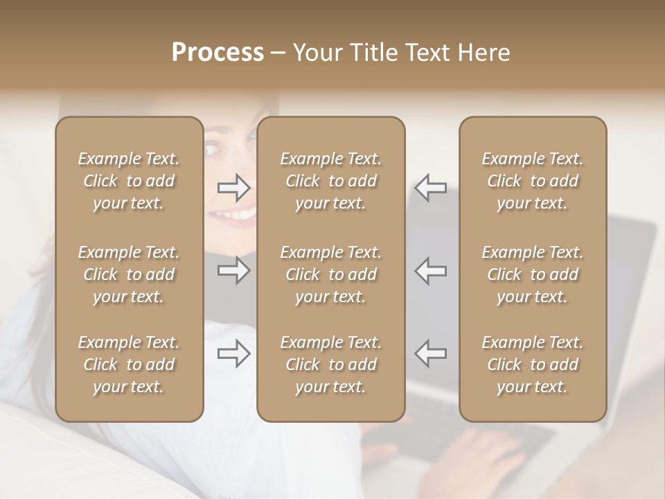 Summer Portholes Tropical PowerPoint Template