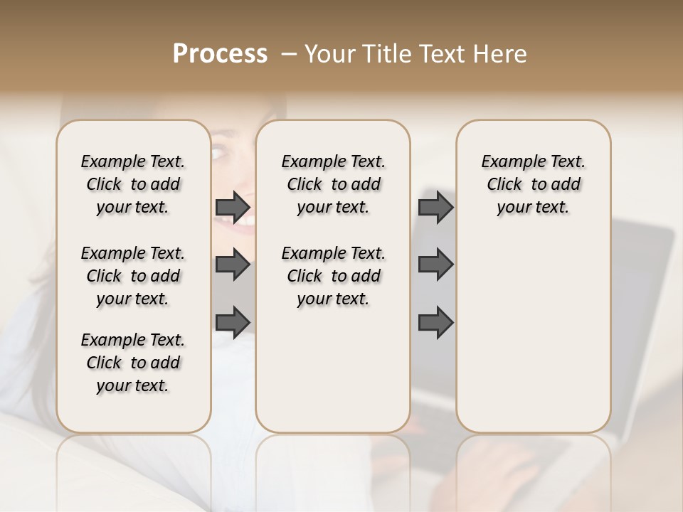 Summer Portholes Tropical PowerPoint Template