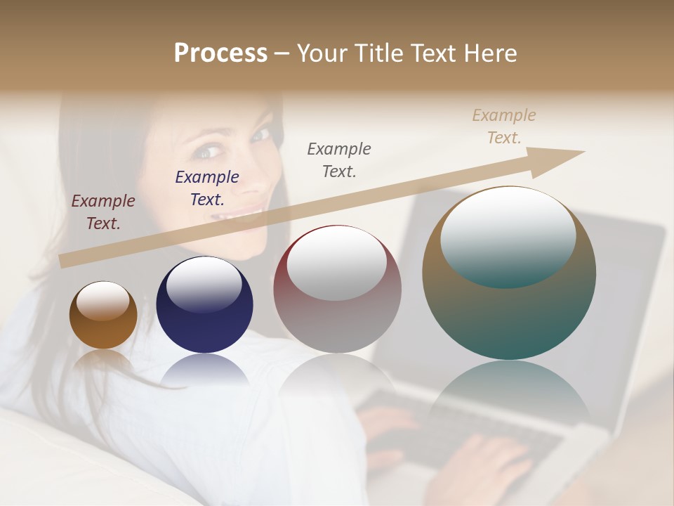 Summer Portholes Tropical PowerPoint Template