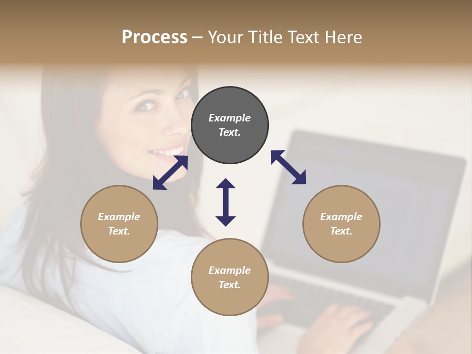 Summer Portholes Tropical PowerPoint Template
