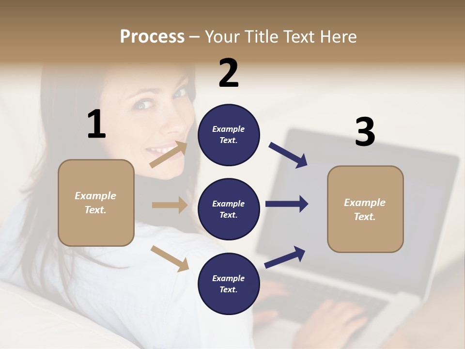 Summer Portholes Tropical PowerPoint Template