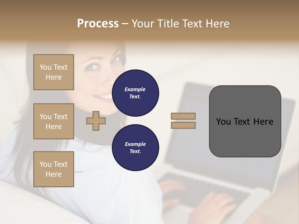 Summer Portholes Tropical PowerPoint Template