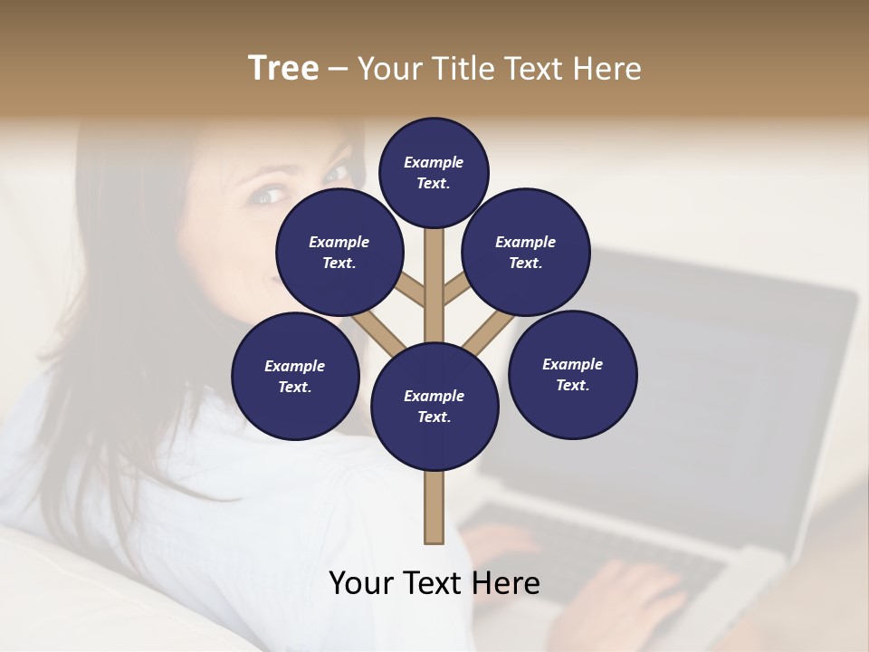 Summer Portholes Tropical PowerPoint Template
