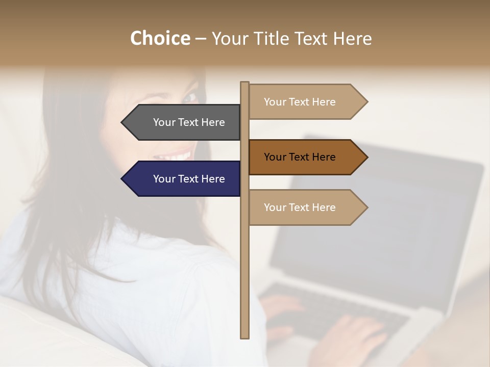 Summer Portholes Tropical PowerPoint Template