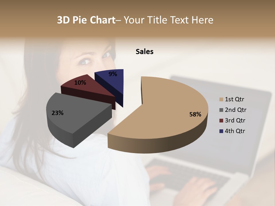 Summer Portholes Tropical PowerPoint Template