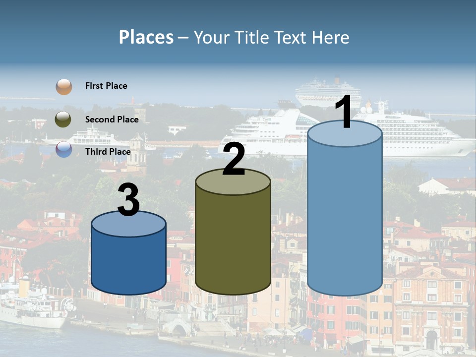 Summer Portholes Tropical PowerPoint Template