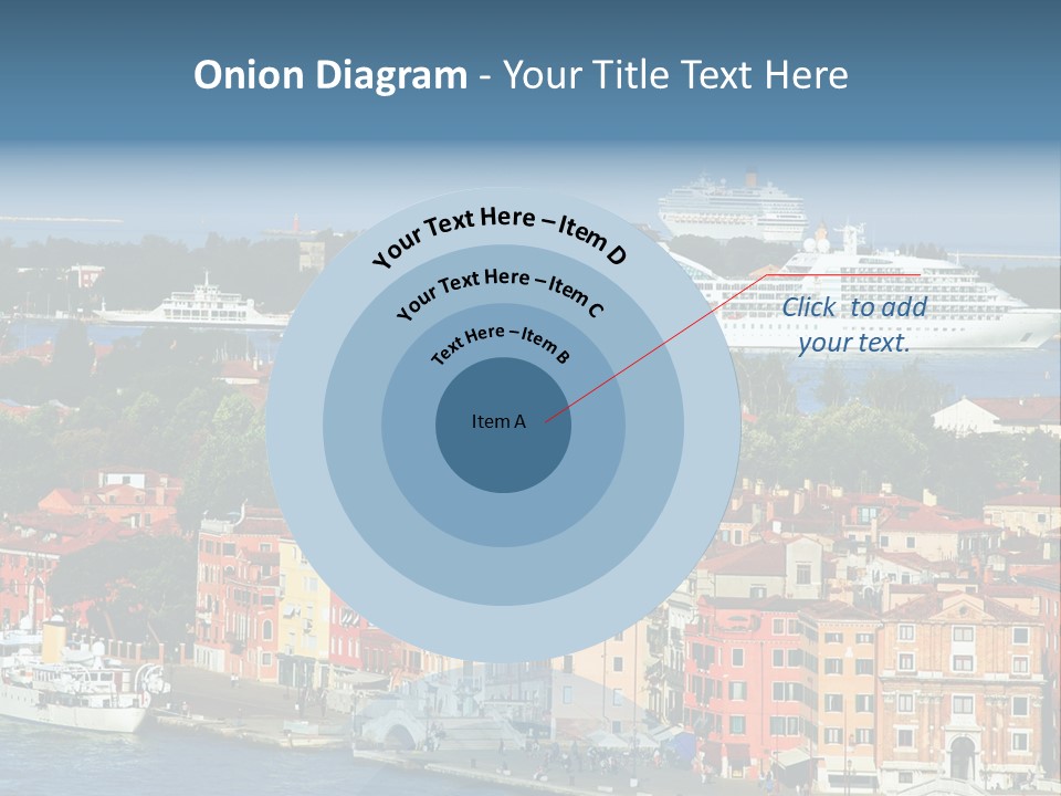 Summer Portholes Tropical PowerPoint Template