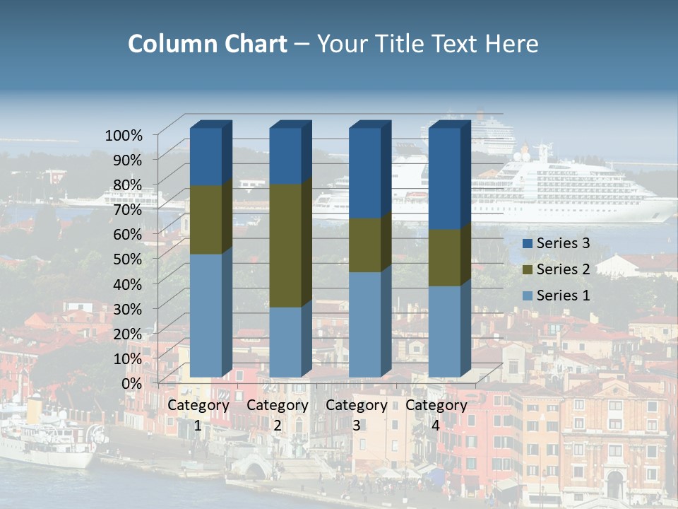Summer Portholes Tropical PowerPoint Template