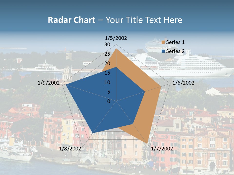 Summer Portholes Tropical PowerPoint Template