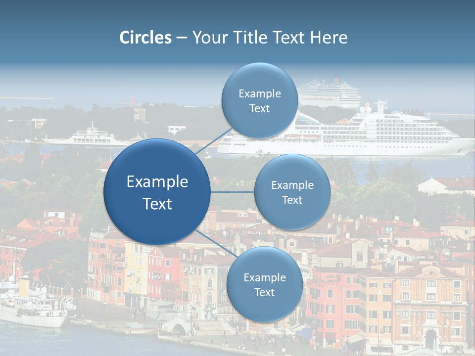 Summer Portholes Tropical PowerPoint Template