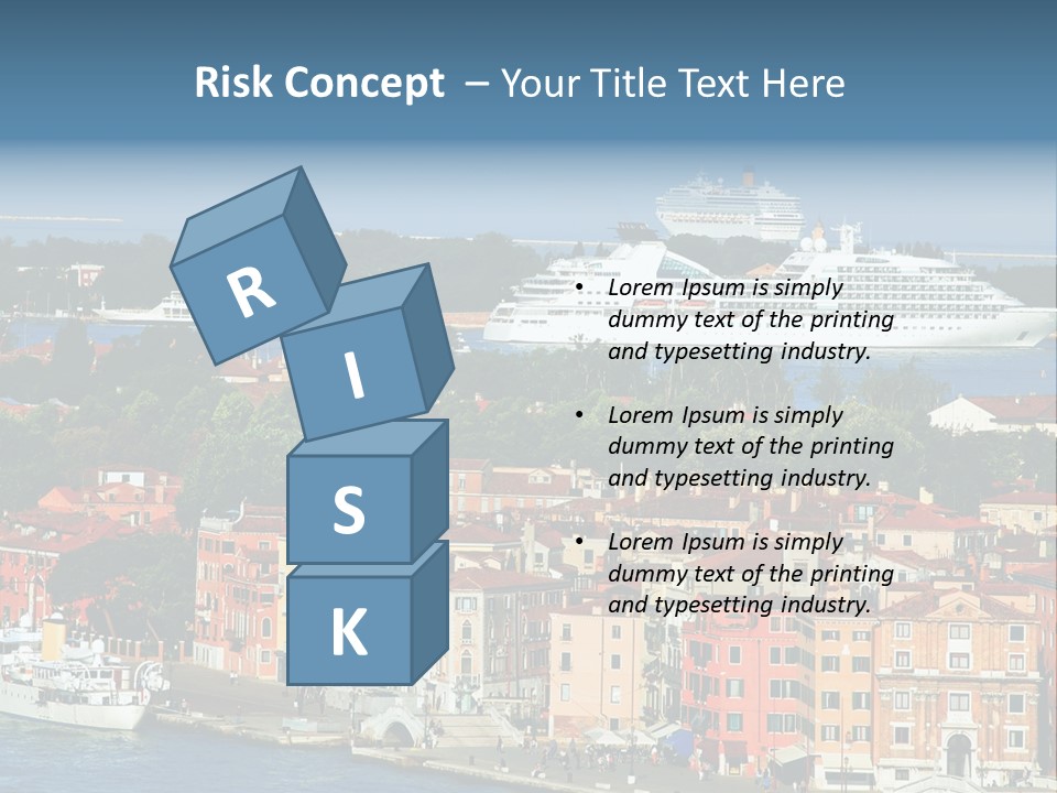 Summer Portholes Tropical PowerPoint Template