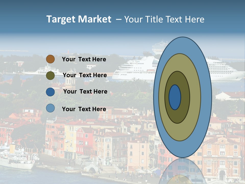 Summer Portholes Tropical PowerPoint Template