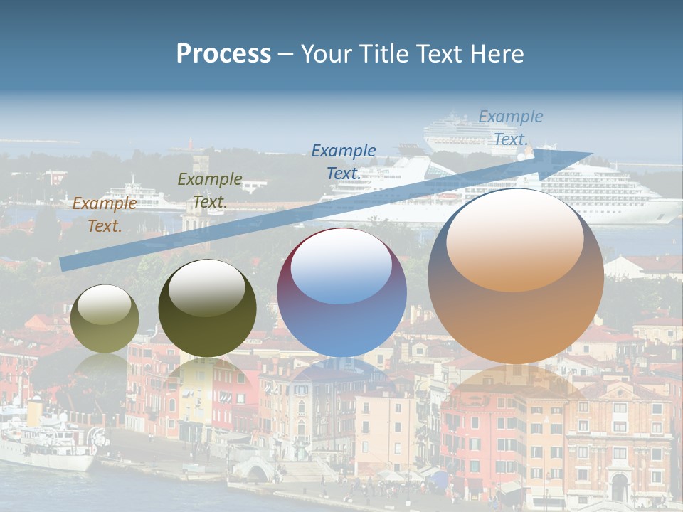 Summer Portholes Tropical PowerPoint Template