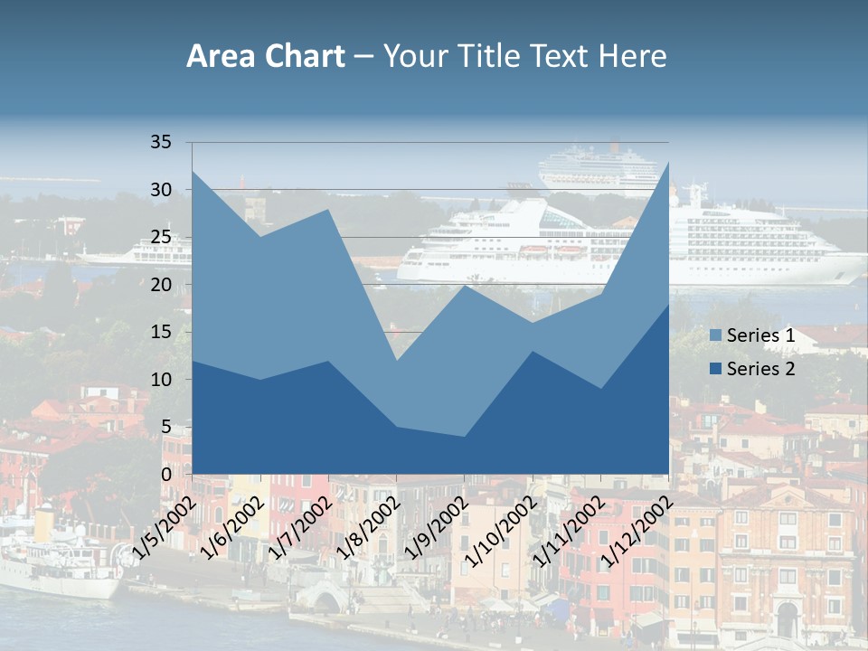 Summer Portholes Tropical PowerPoint Template