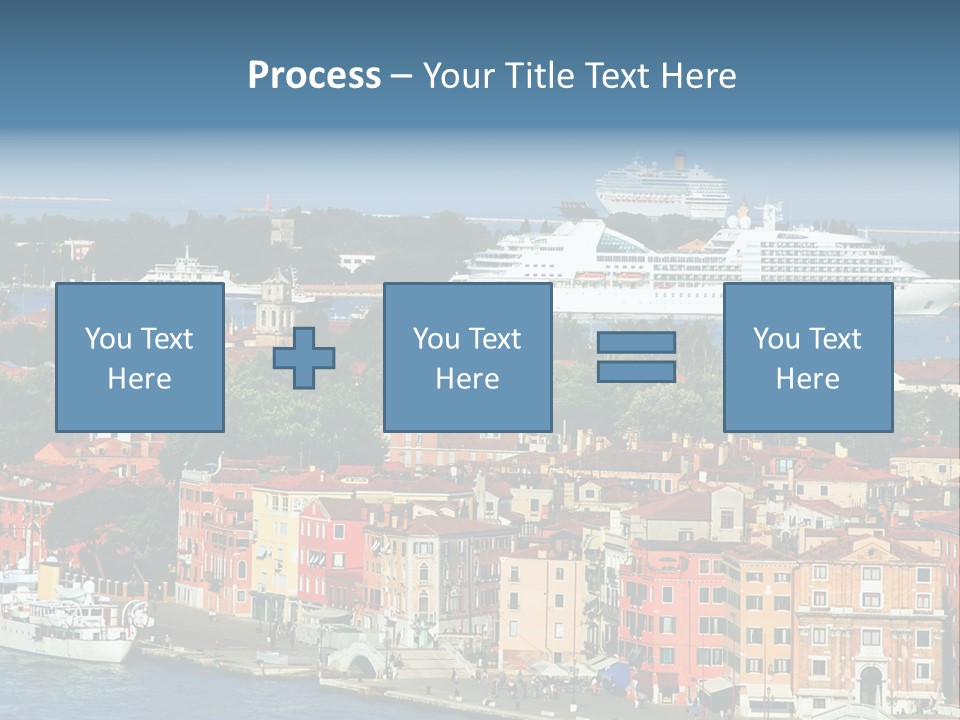 Summer Portholes Tropical PowerPoint Template