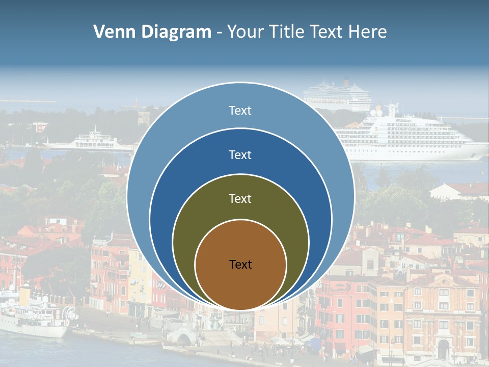 Summer Portholes Tropical PowerPoint Template