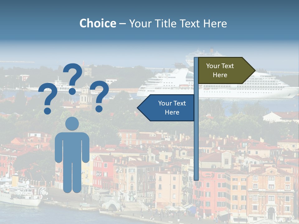 Summer Portholes Tropical PowerPoint Template