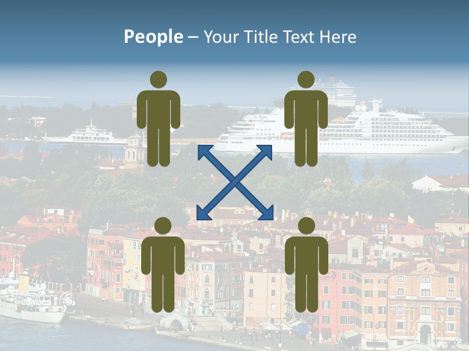 Summer Portholes Tropical PowerPoint Template